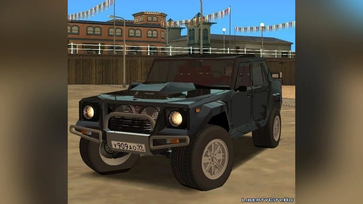 Lamborghini LM002 / GTA San Andreas (iOS, Android)