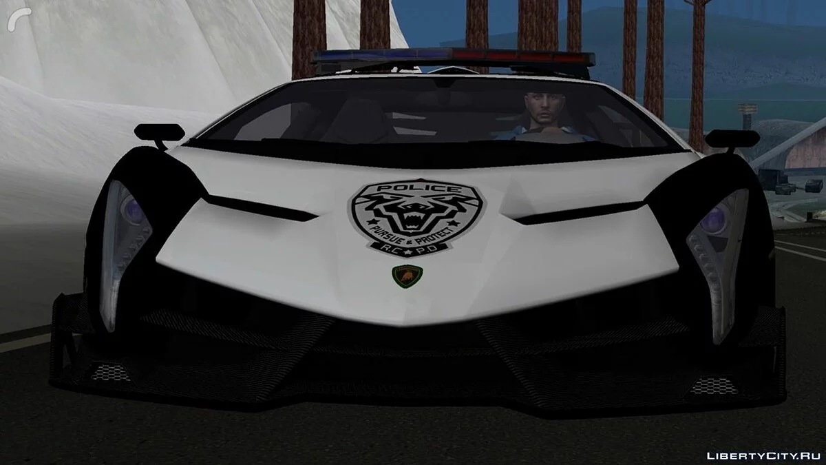 Lamborghini Veneno - Полиция / GTA San Andreas (iOS, Android)