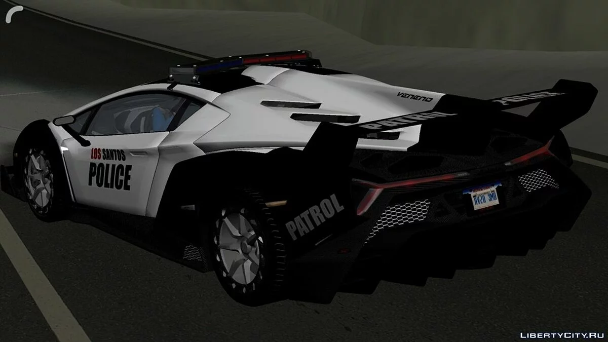 Lamborghini Veneno - Полиция / GTA San Andreas (iOS, Android)