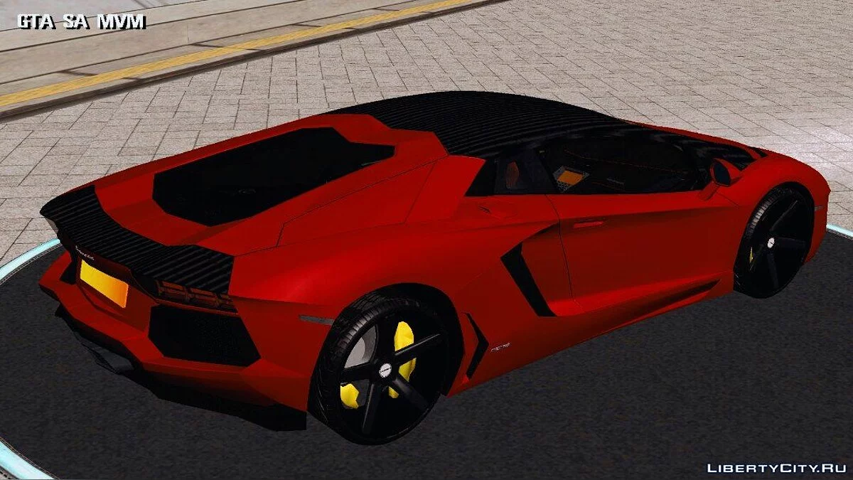 Lamborghini Aventador LP 700-4 / GTA San Andreas (iOS, Android)