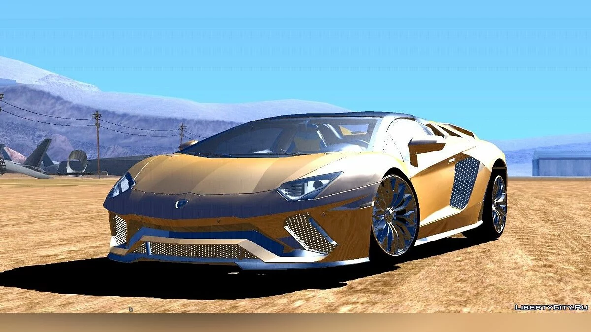 Lamborghini Aventador S / GTA San Andreas (iOS, Android)
