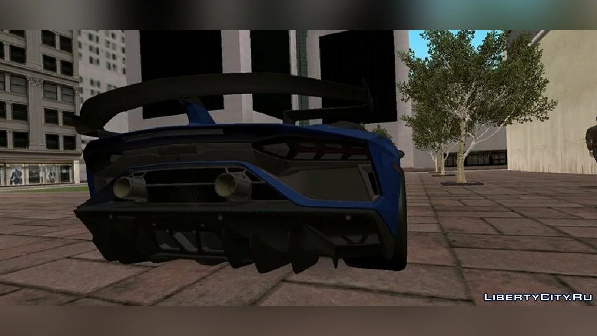 Lamborghini Aventador SVJ Roadster / GTA San Andreas (iOS, Android)