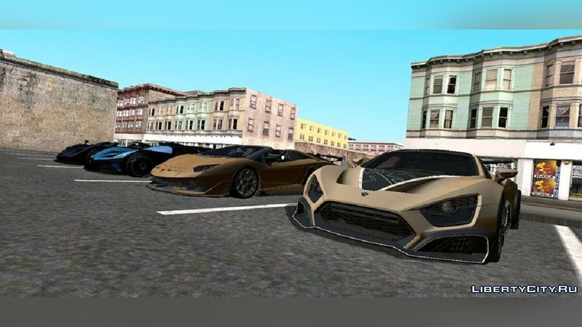 Lamborghini Aventador SVJ Roadster для GTA San Andreas (iOS, Android) - Картинка #6