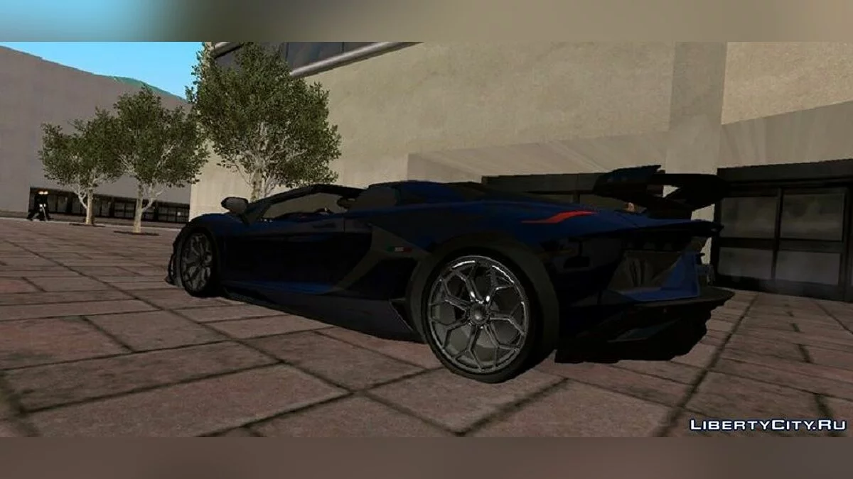 Lamborghini Aventador SVJ Roadster / GTA San Andreas (iOS, Android)
