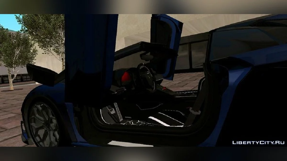 Lamborghini Aventador SVJ Roadster / GTA San Andreas (iOS, Android)