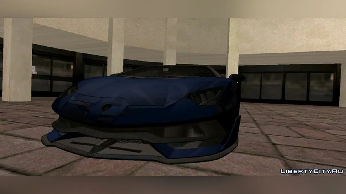 Lamborghini Aventador SVJ Roadster / GTA San Andreas (iOS, Android)