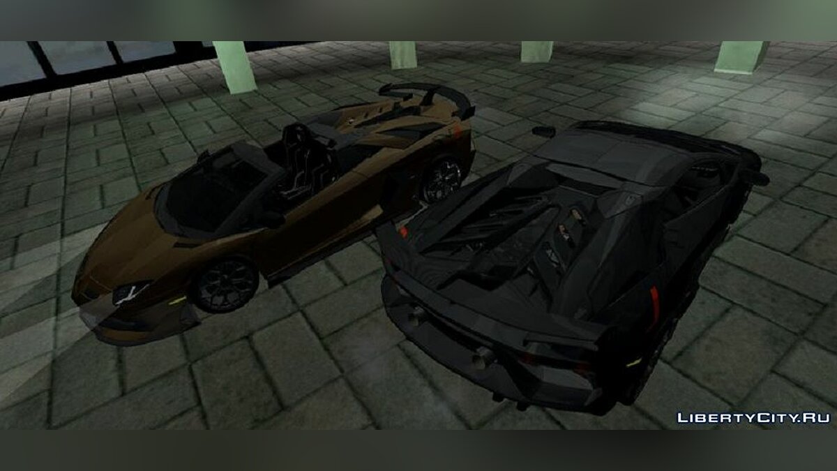 Lamborghini Aventador SVJ Roadster для GTA San Andreas (iOS, Android) - Картинка #2