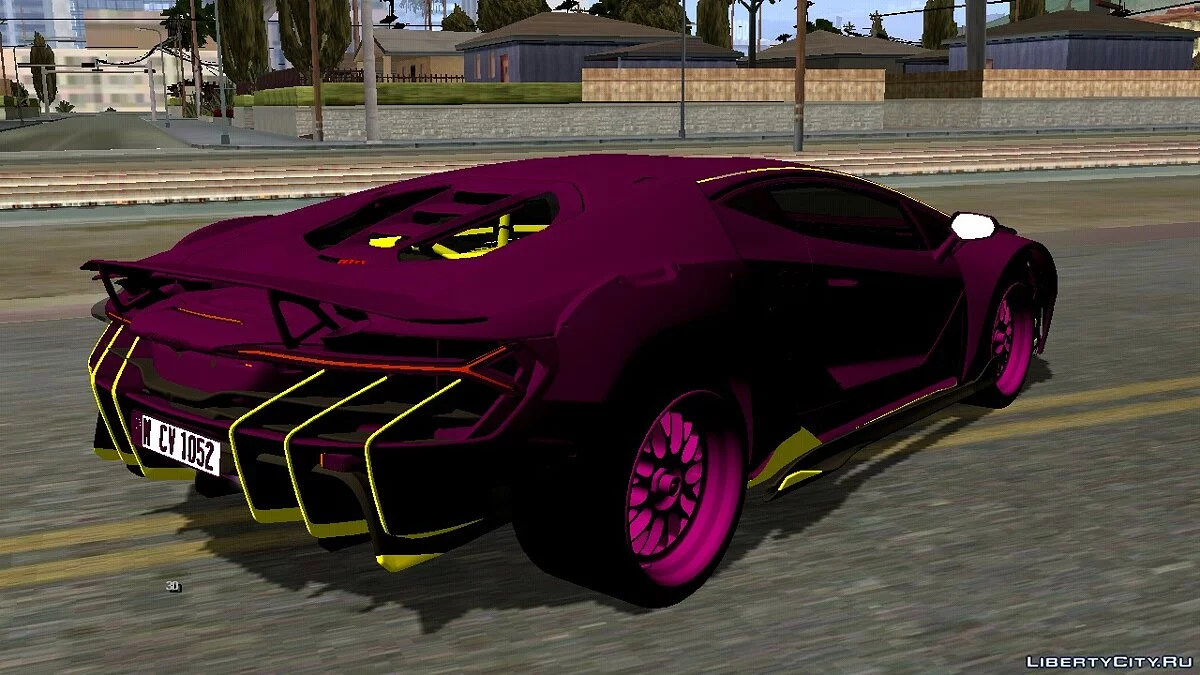 Lamborghini Centenario Widebody Protoype (только DFF) / GTA San Andreas (iOS, Android)
