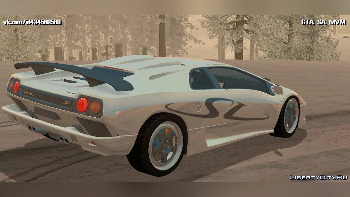 Lamborghini Diablo SV 1995 / GTA San Andreas (iOS, Android)