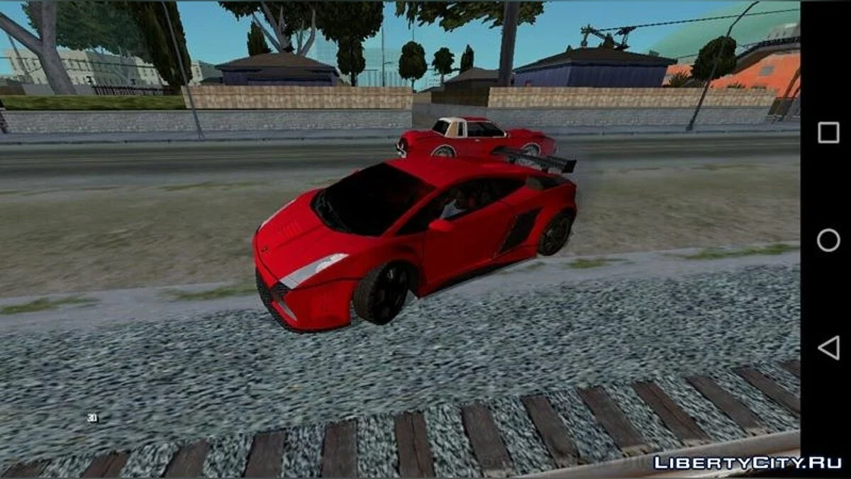 Lamborghini Gallardo from NFS: Most Wanted V2 / GTA San Andreas (iOS, Android)