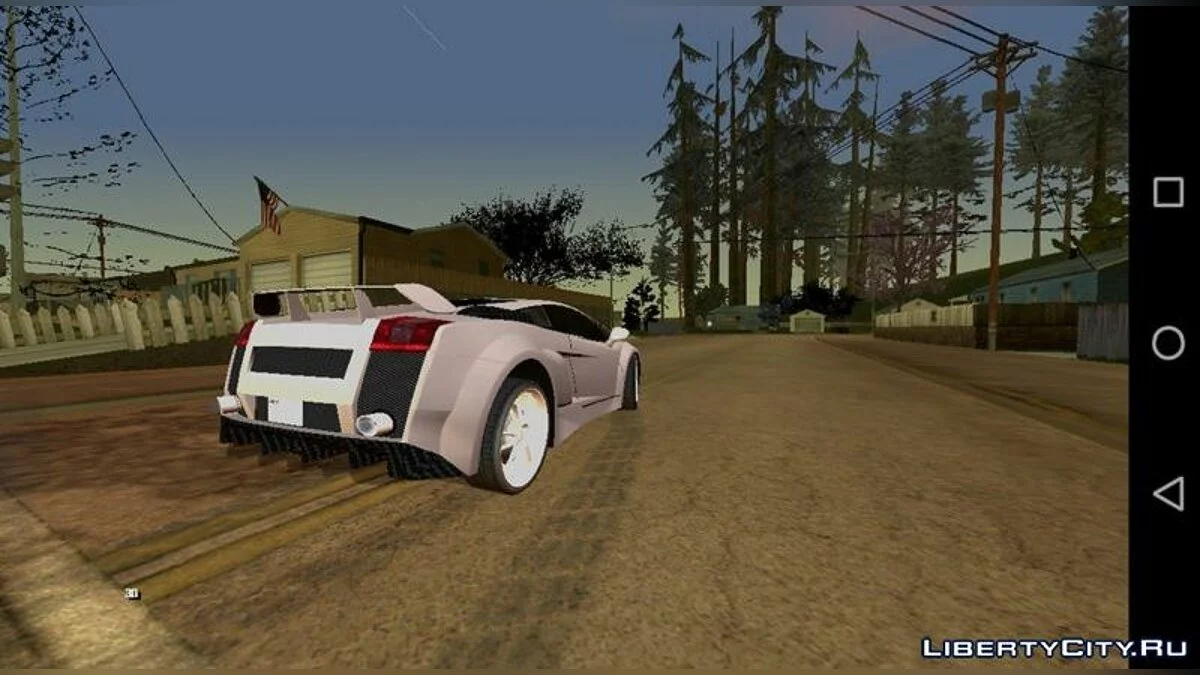 Lamborghini Gallardo из NFS: Most Wanted / GTA San Andreas (iOS, Android)