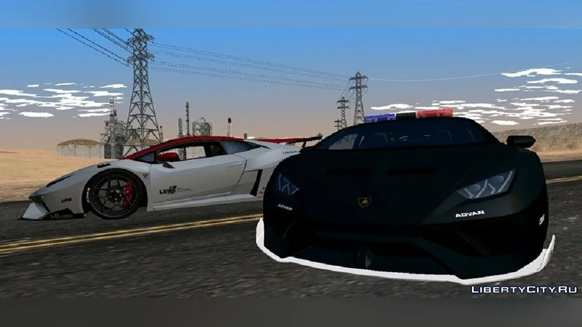 Lamborghini Huracan LB Silhoutte V2 / GTA San Andreas (iOS, Android)