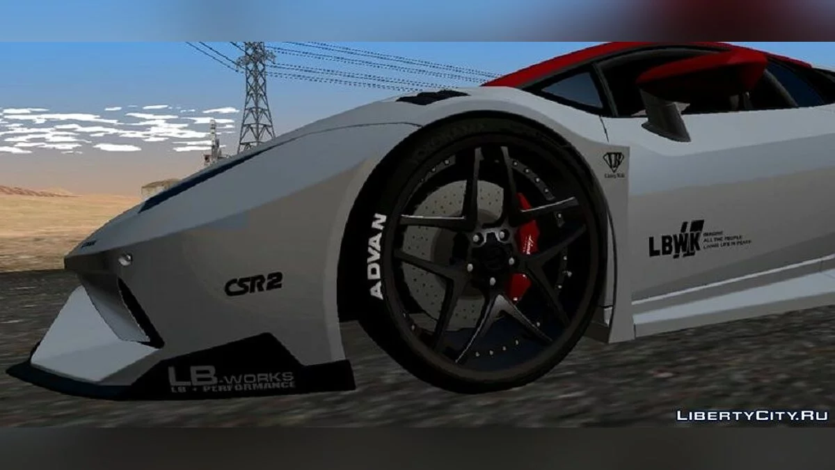 Lamborghini Huracan LB Silhoutte V2 / GTA San Andreas (iOS, Android)
