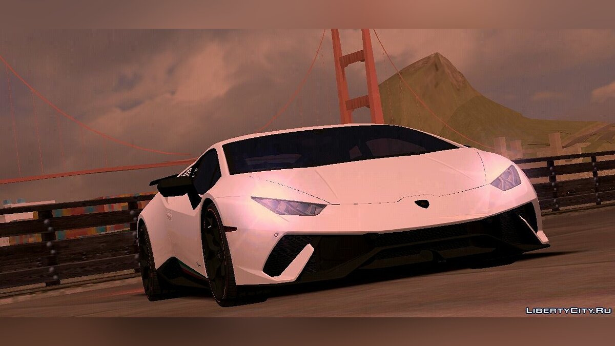 Скачать Lamborghini Huracan Performante для GTA San Andreas (iOS, Android)