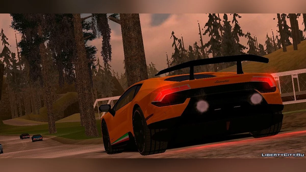Lamborghini Huracan Performante / GTA San Andreas (iOS, Android)
