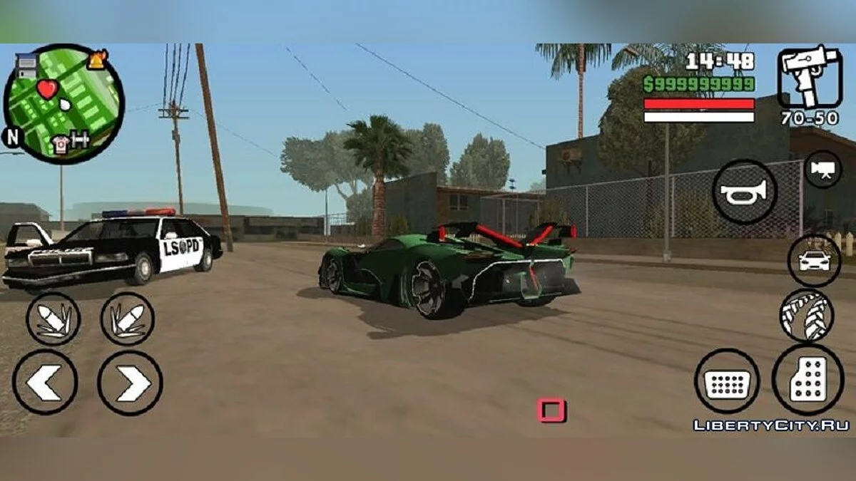 Lamborghini Vision V12 GT Prototype Model (только DFF) / GTA San Andreas (iOS, Android)