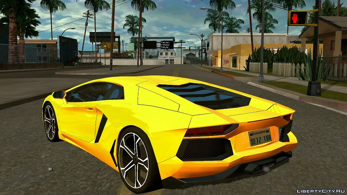 Lamborghini Aventador (только DFF) / GTA San Andreas (iOS, Android)