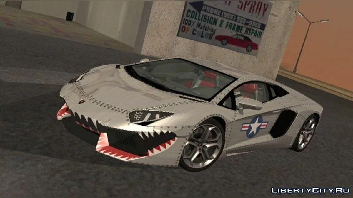 Lamborghini Aventador / GTA San Andreas (iOS, Android)