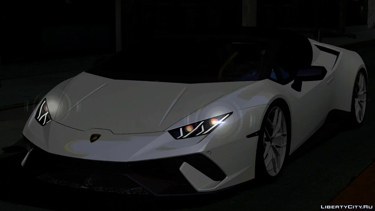 Lamborghini Huracan Perfromante Spyder 2019 / GTA San Andreas (iOS, Android)