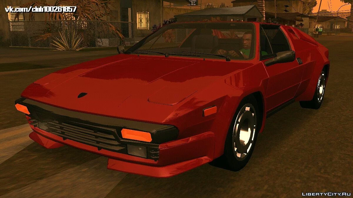 Lamborghini Jalpa 35 1986 (только DFF) / GTA San Andreas (iOS, Android)