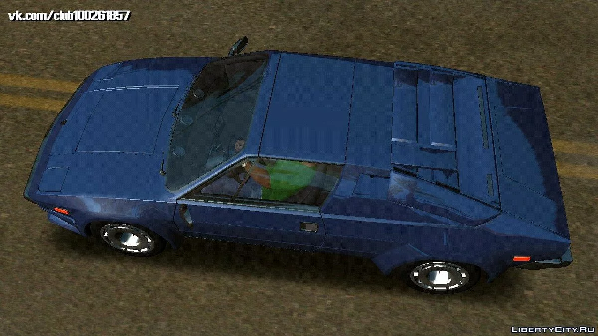 Lamborghini Jalpa 35 1986 (только DFF) / GTA San Andreas (iOS, Android)