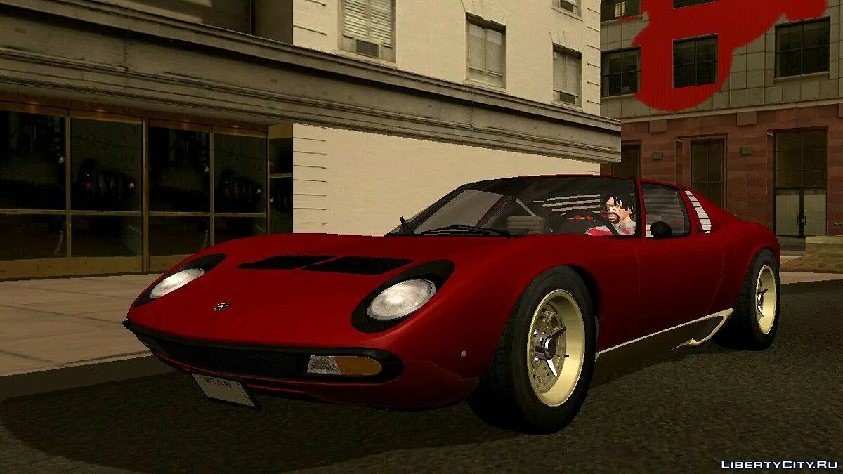 Lamborghini Miura (только DFF) / GTA San Andreas (iOS, Android)
