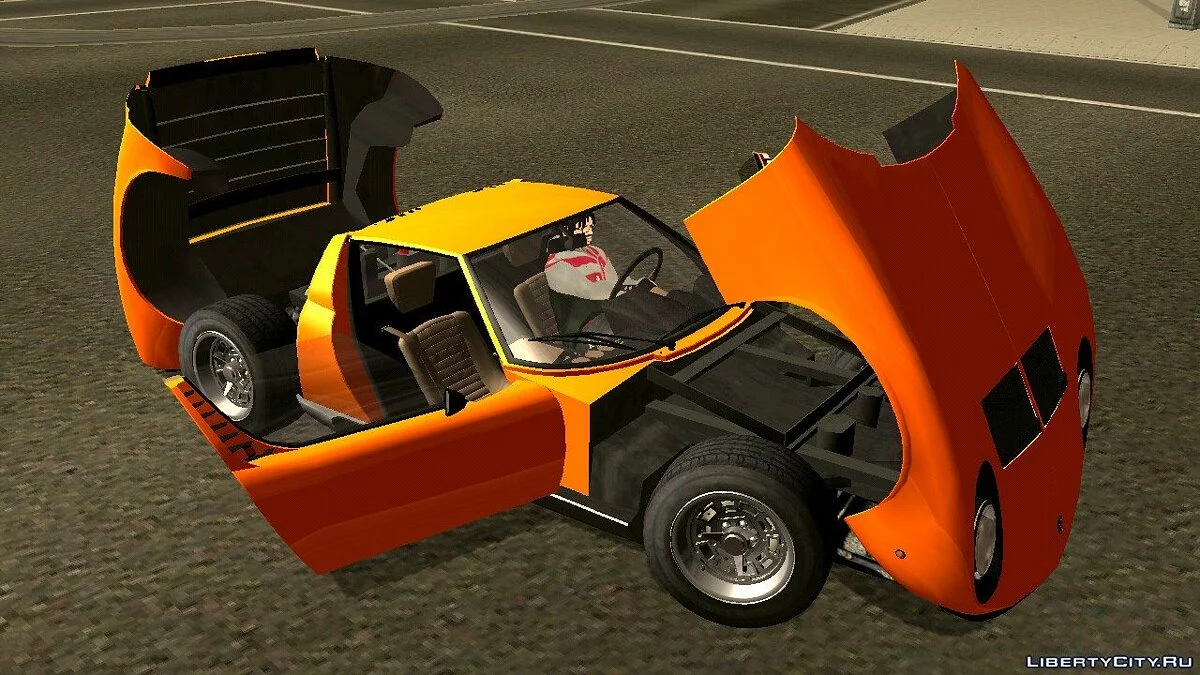 Lamborghini Miura (только DFF) / GTA San Andreas (iOS, Android)