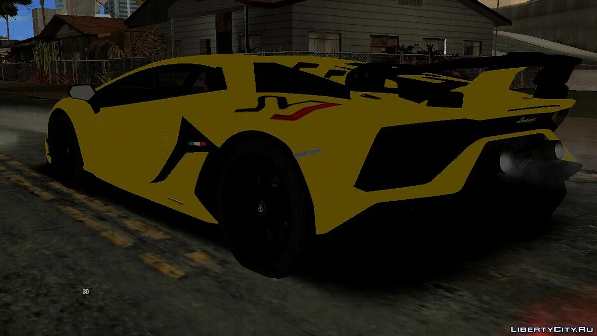 Lamborghini Aventador SVJ / GTA San Andreas (iOS, Android)