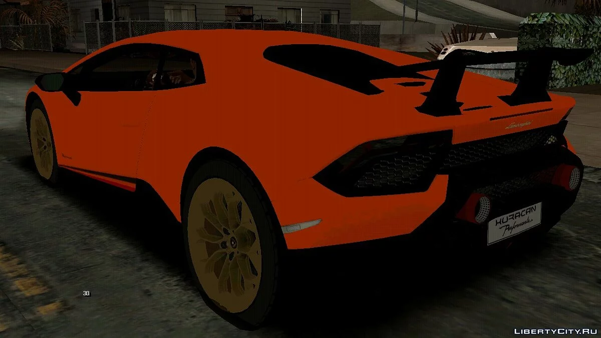 Lamborghini Huracan Performante / GTA San Andreas (iOS, Android)