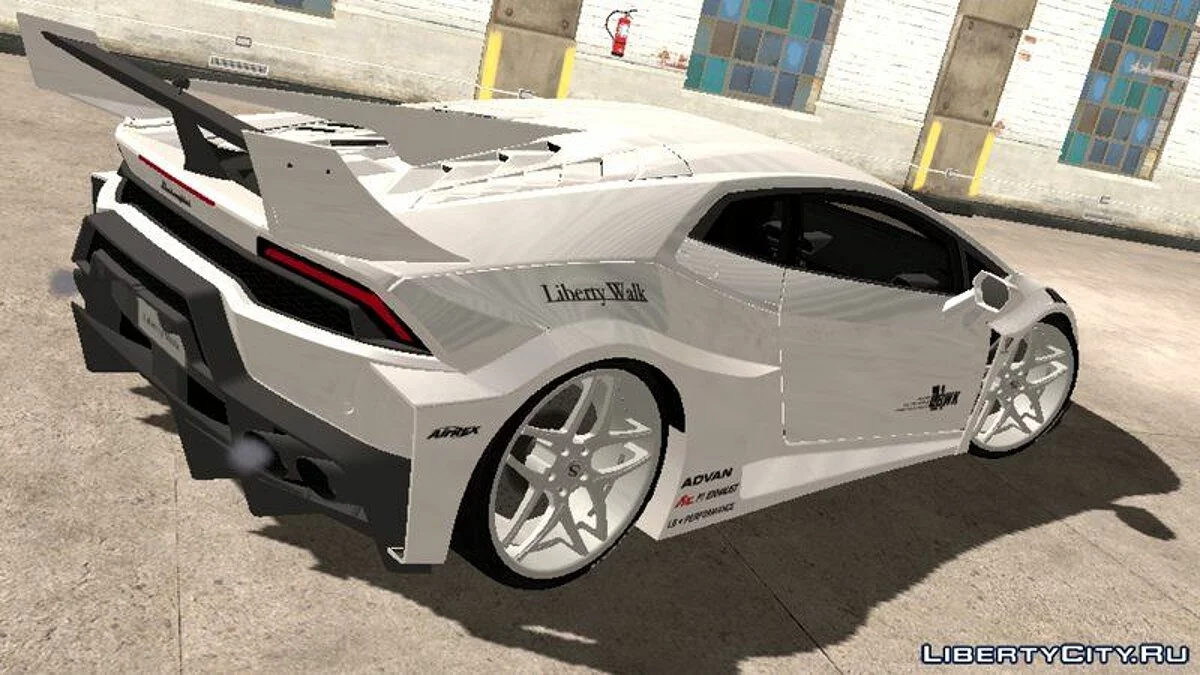 LB Silhouette Lamborghini Huracan (SA lights) for mobile / GTA San Andreas (iOS, Android)