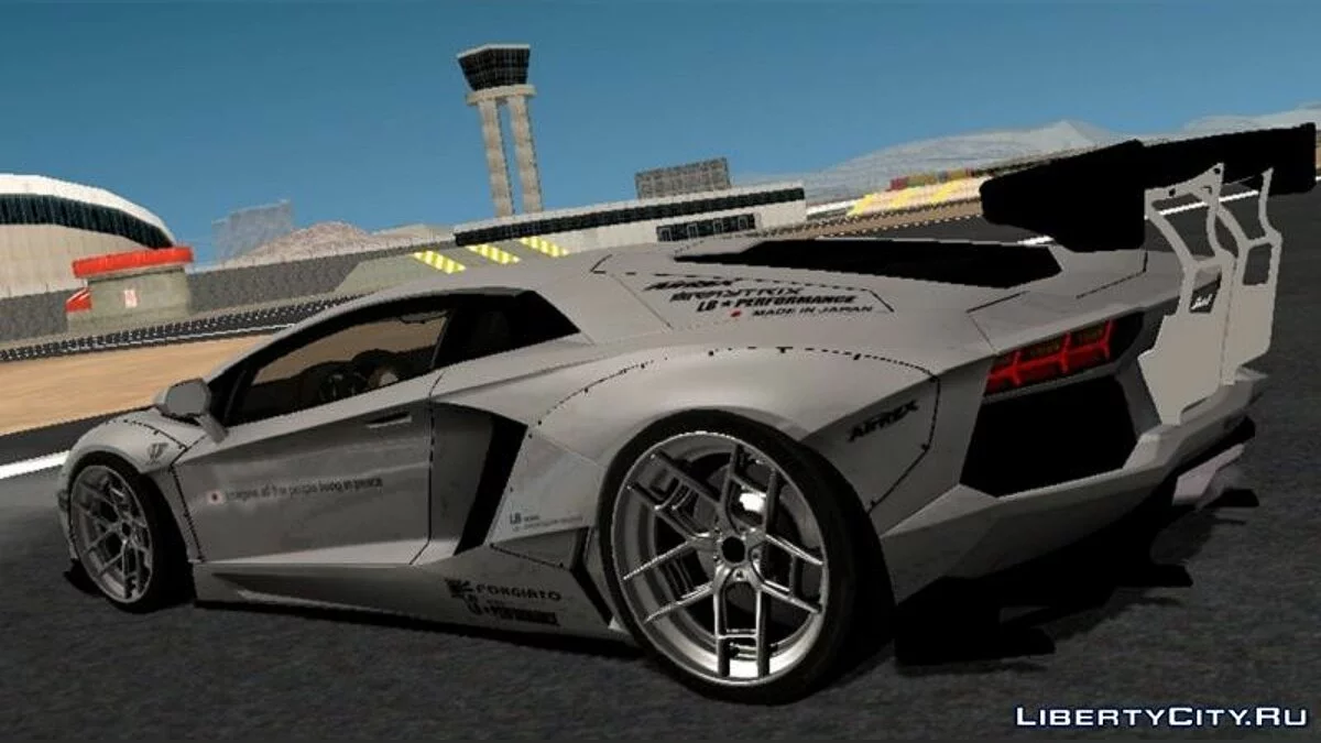 Lamborghini Aventador / GTA San Andreas (iOS, Android)