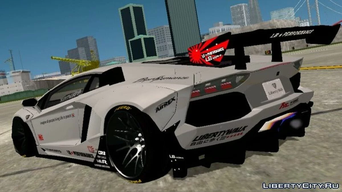 LB Limited Edition Lamborghini Aventador / GTA San Andreas (iOS, Android)