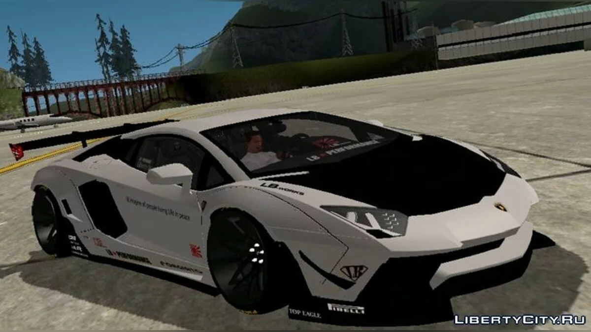 LB Limited Edition Lamborghini Aventador / GTA San Andreas (iOS, Android)