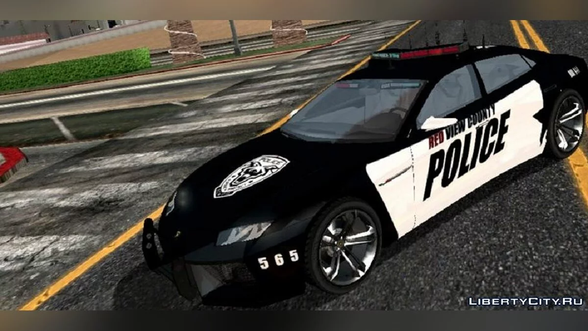 Lamborghini Estoque - Полиция / GTA San Andreas (iOS, Android)