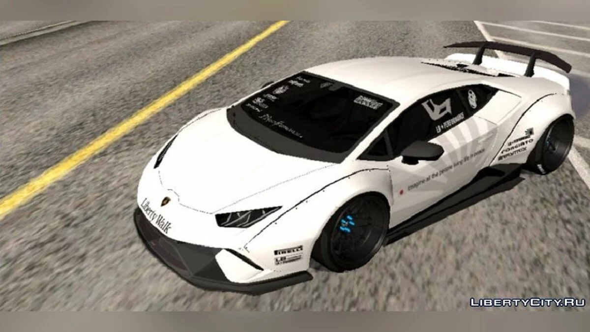 Lamborghini Huracan Performante / GTA San Andreas (iOS, Android)