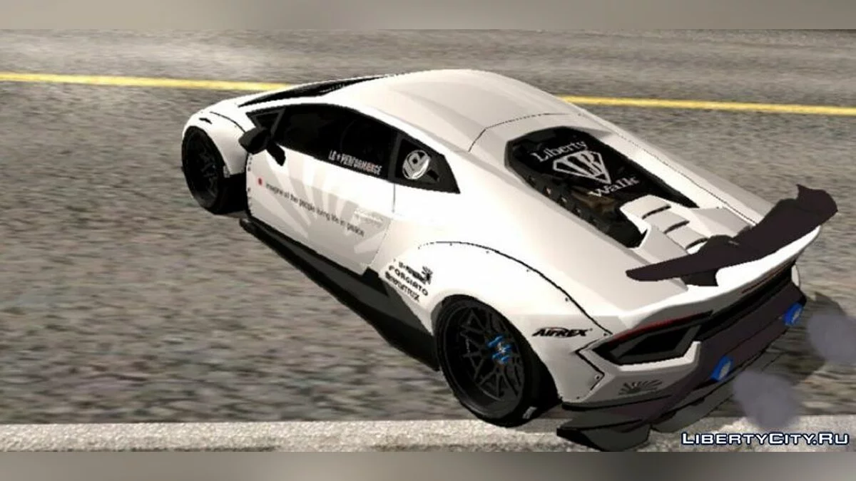 Lamborghini Huracan Performante / GTA San Andreas (iOS, Android)