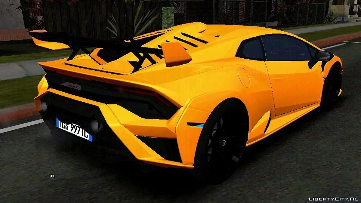 Lamborghini Huracan STO 2021 (только DFF) / GTA San Andreas (iOS, Android)