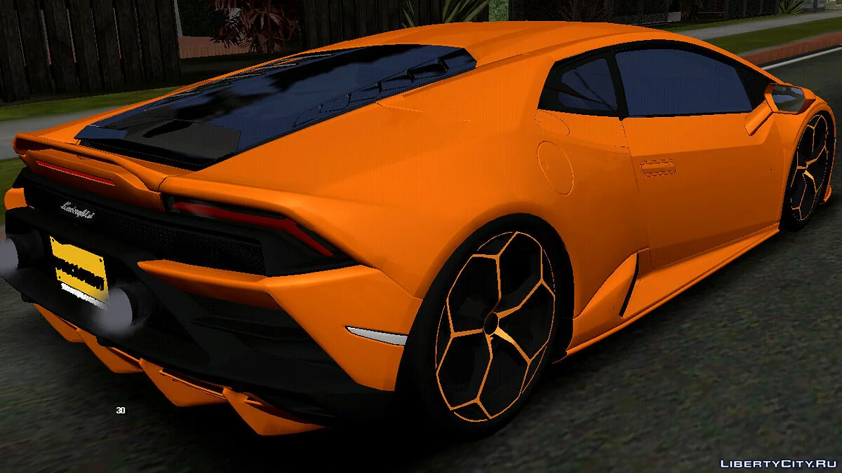 2019 Lamborghini Huracan Evo Coupe (только DFF) / GTA San Andreas (iOS, Android)