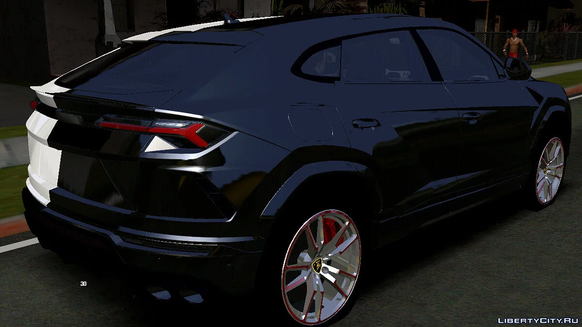 Lamborghini Urus B&W (только DFF) / GTA San Andreas (iOS, Android)
