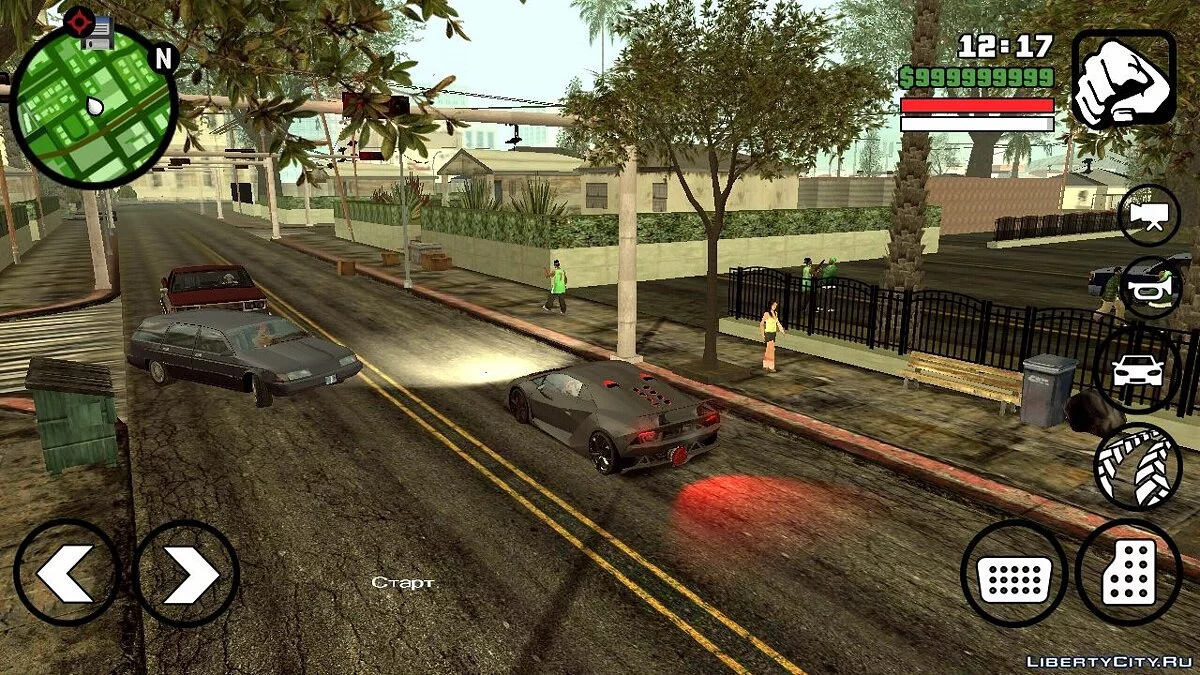 2010 Lamborghini Sesto Elemento / GTA San Andreas (iOS, Android)