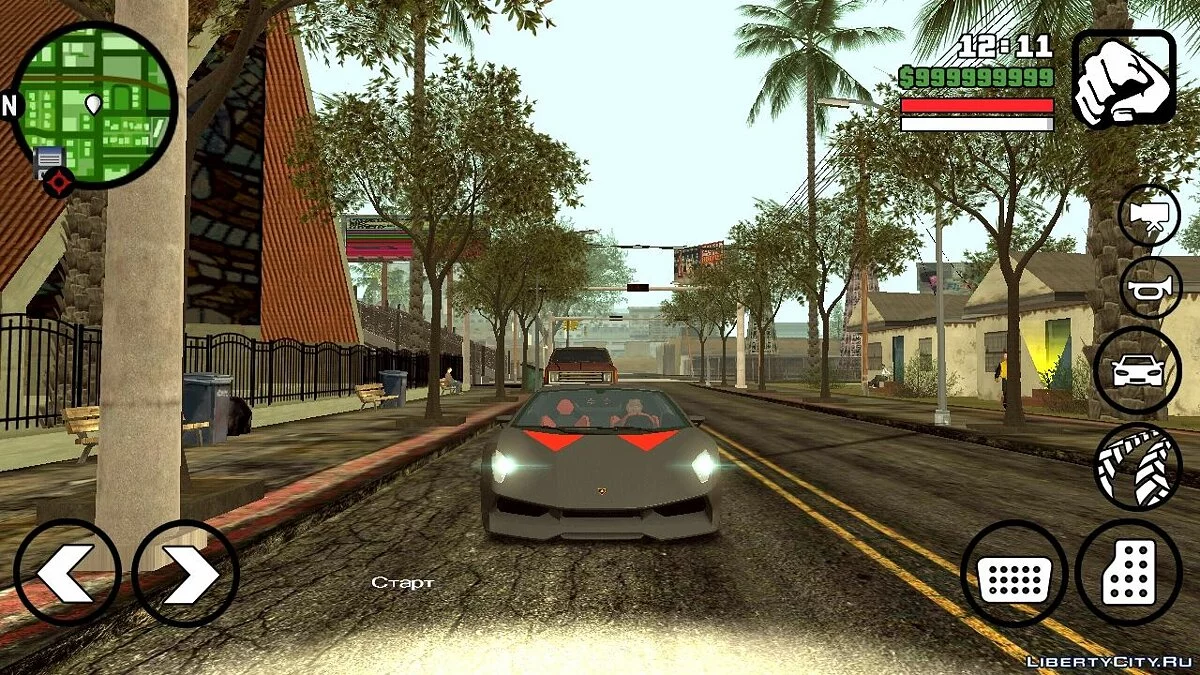 2010 Lamborghini Sesto Elemento / GTA San Andreas (iOS, Android)