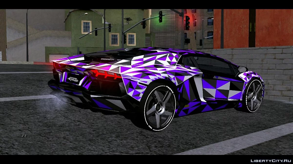 Lamborghini Aventador Estilo Diamante (только DFF) / GTA San Andreas (iOS, Android)