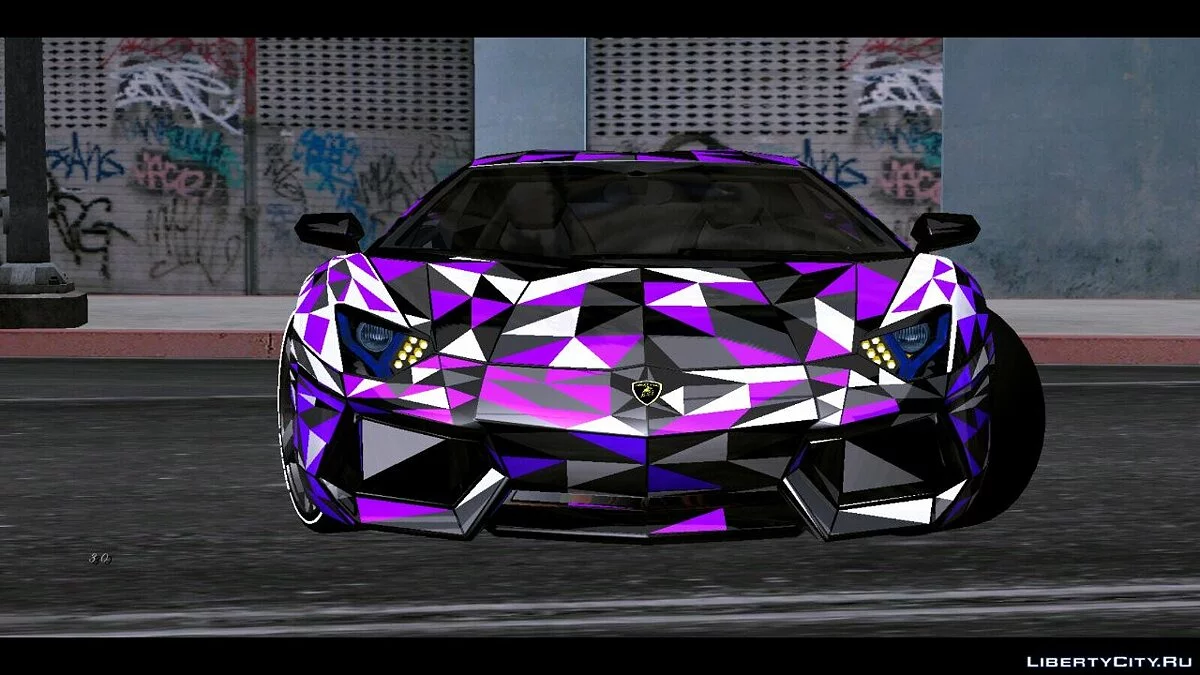 Lamborghini Aventador Estilo Diamante (только DFF) / GTA San Andreas (iOS, Android)