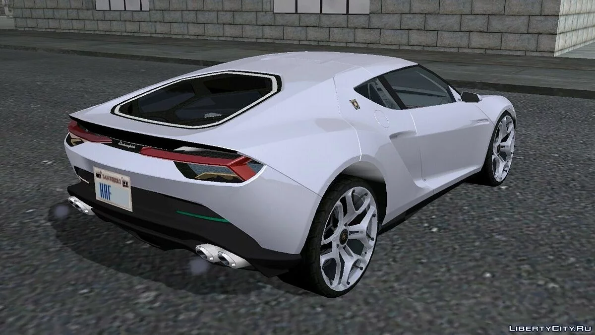 Lamborghini Asterion lp910-4 2016 / GTA San Andreas (iOS, Android)