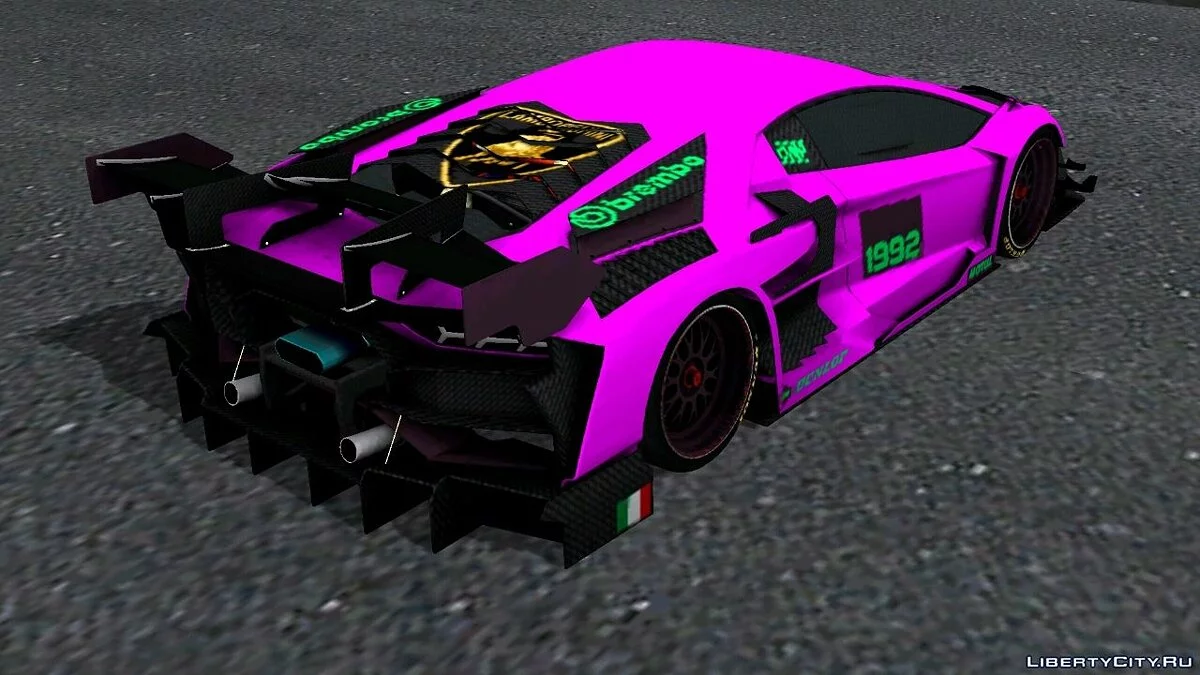 Lamborghini Aventador K5 tuning / GTA San Andreas (iOS, Android)