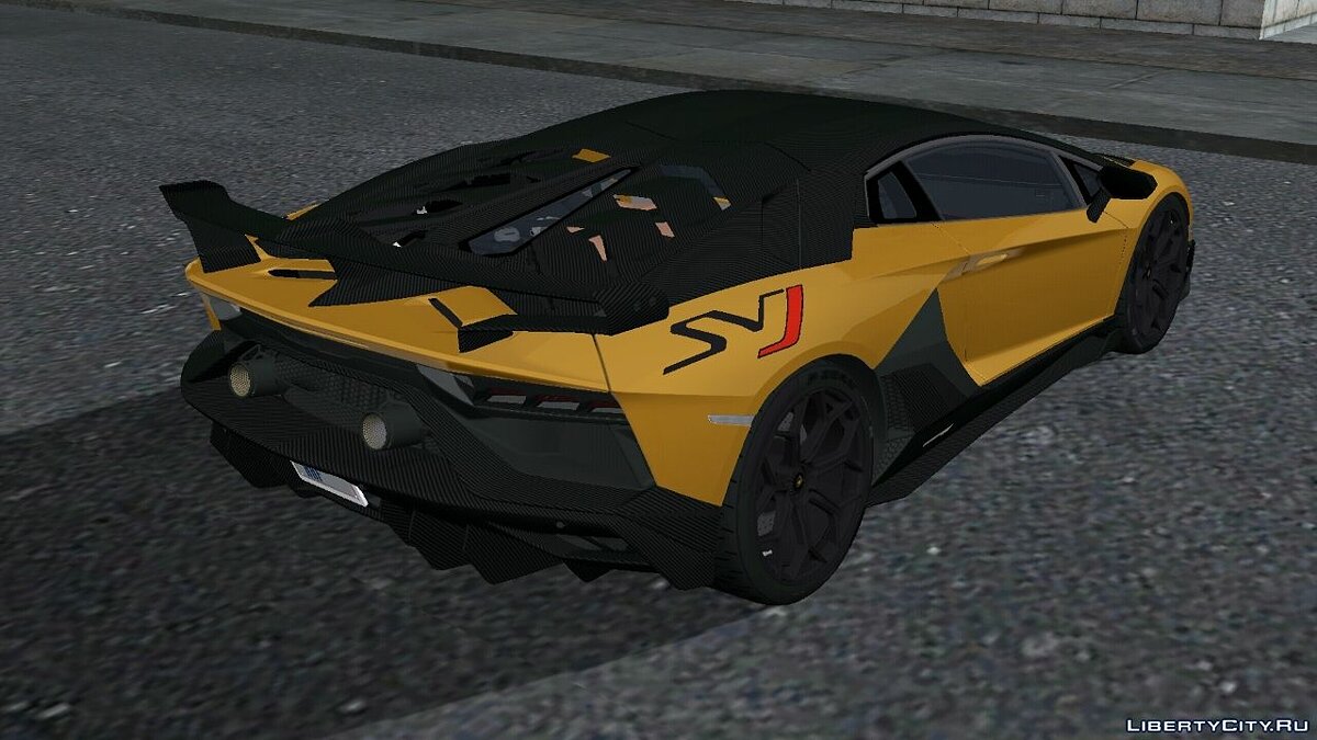 Скачать Lamborghini Aventador SVJ 2019 для GTA San Andreas (iOS, Android)