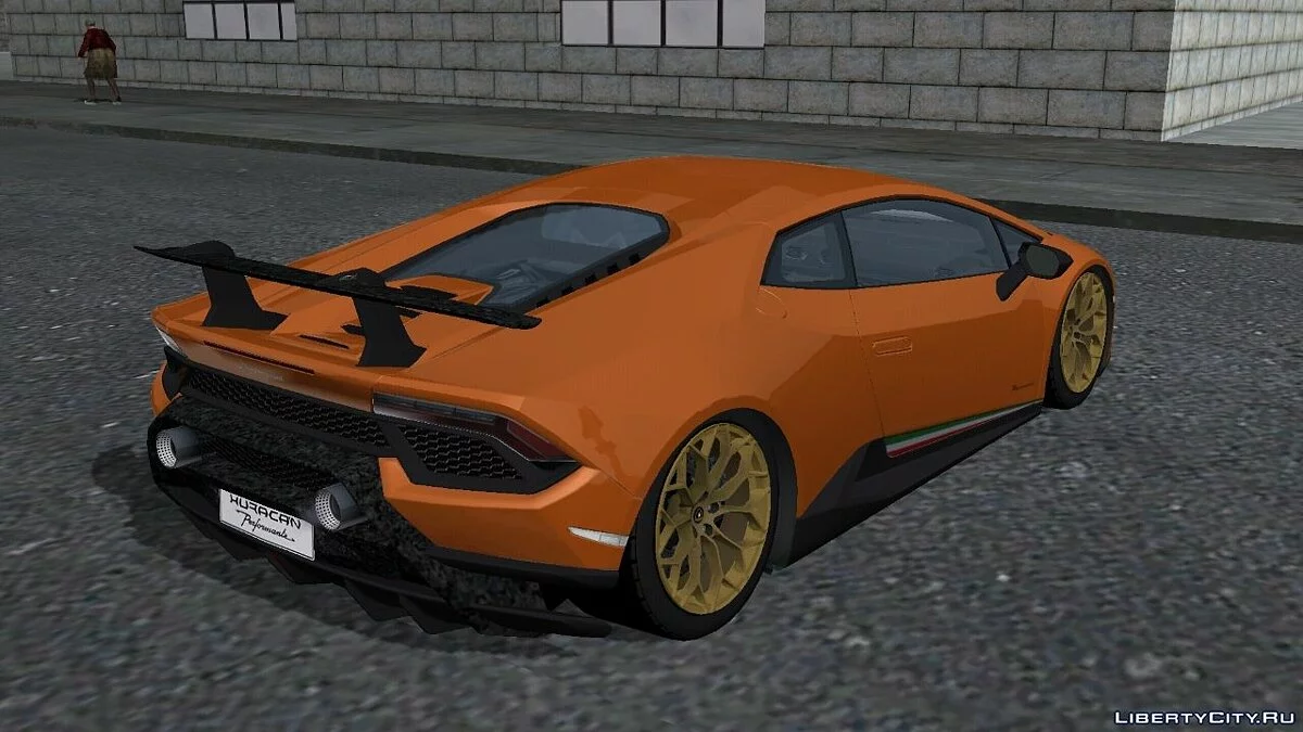 Lamborghini Huracan Performante / GTA San Andreas (iOS, Android)
