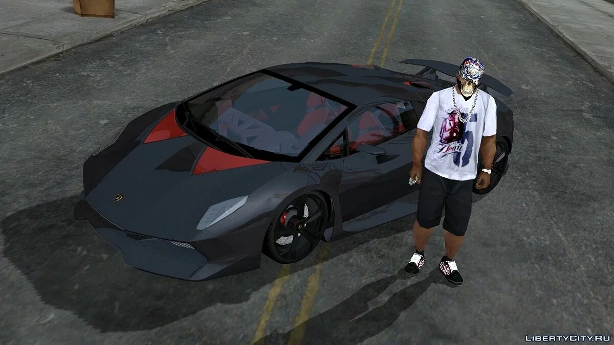 Lamborghini Sesto Elemento 2010 / GTA San Andreas (iOS, Android)