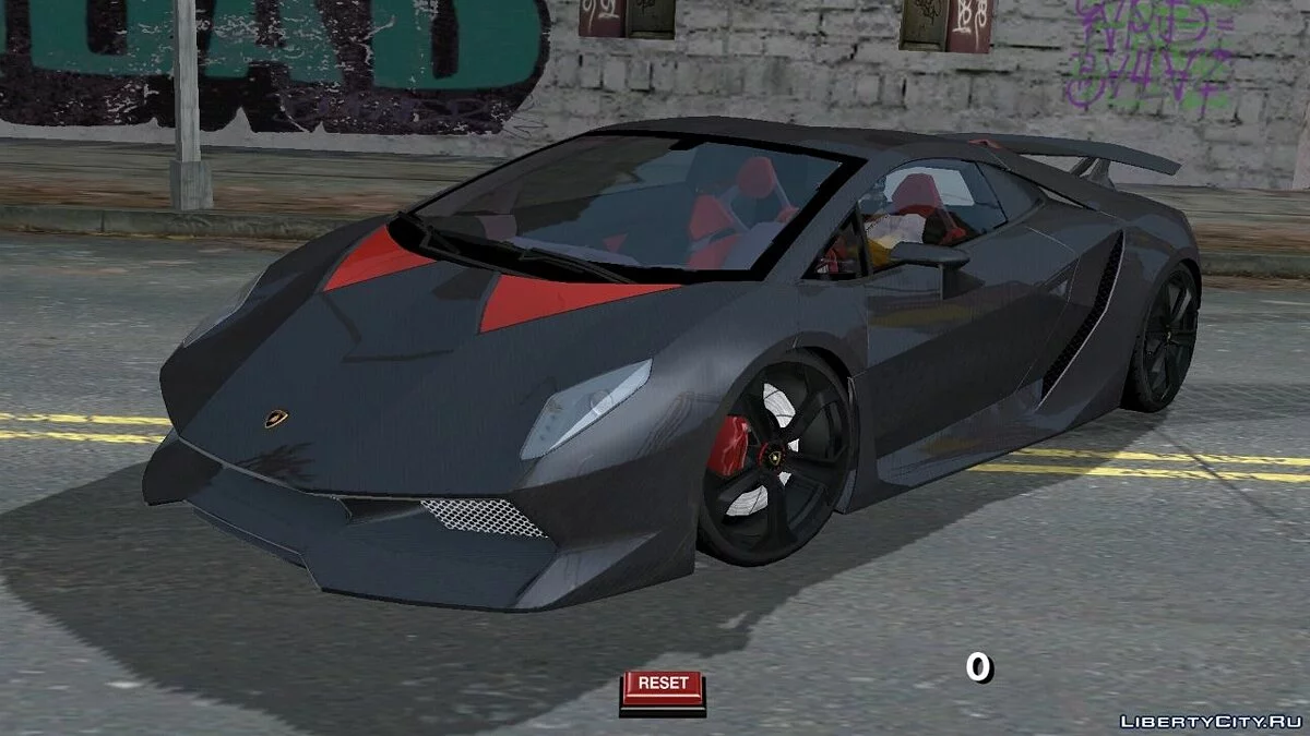 Lamborghini Sesto Elemento 2010 / GTA San Andreas (iOS, Android)