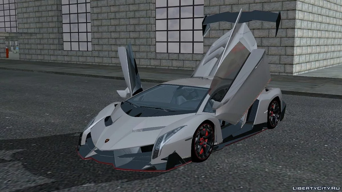 Lamborghini Veneno lp750-4 2013 / GTA San Andreas (iOS, Android)